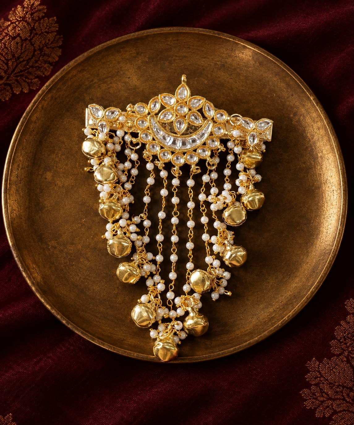 Kundan Hair Clip