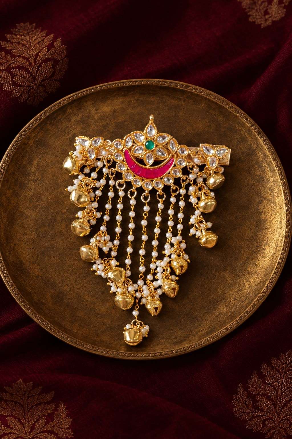 Kundan Hair Clip