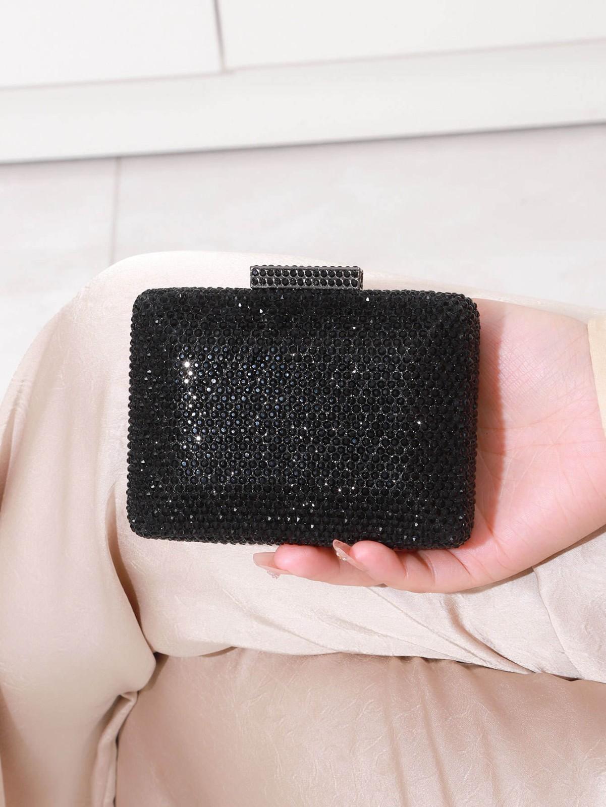 Mini Crystal Rhinestone Party Clutch Bag