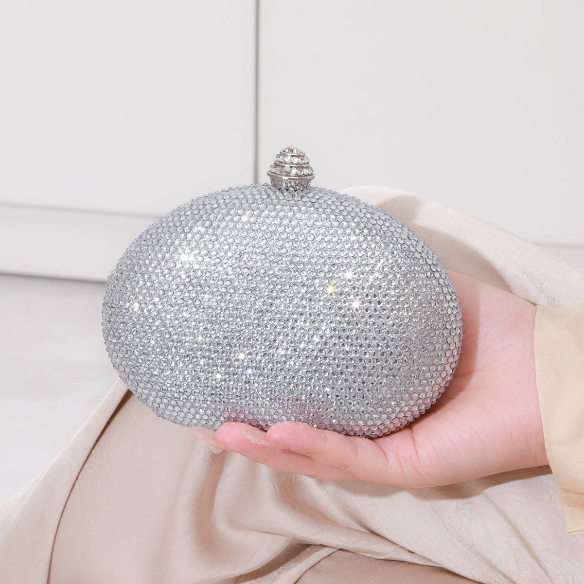 Mini Crystal Rhinestone Party Clutch Bag
