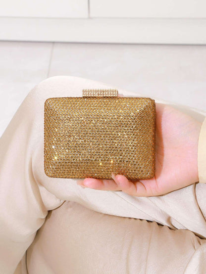Mini Crystal Rhinestone Party Clutch Bag