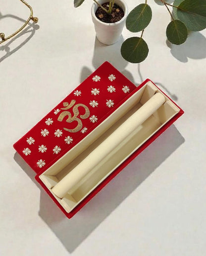 Bridal Customised Embroidery Name Bangle Box