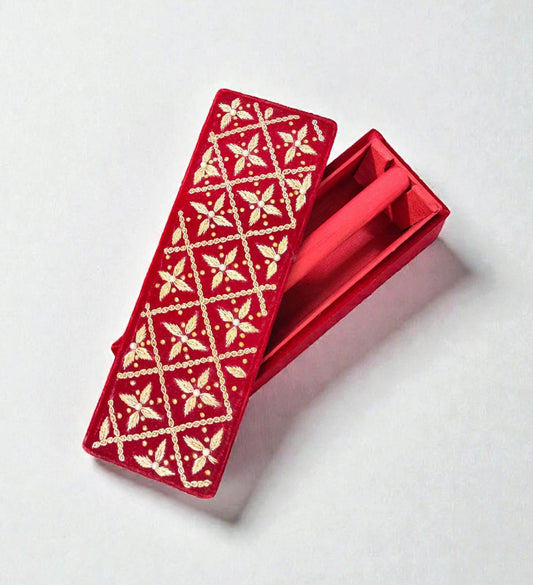 Bridal Customised Embroidery Name Bangle Box