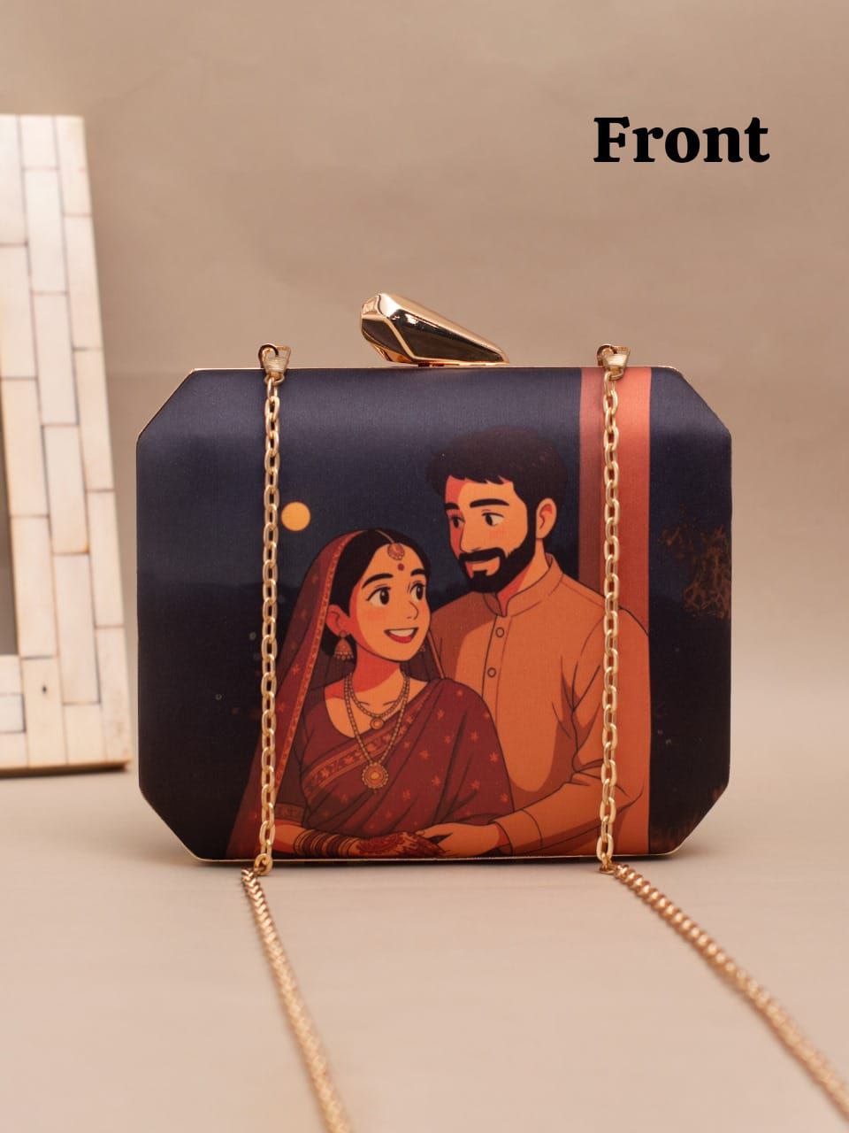 Customized Photo Gift Clutch for Her