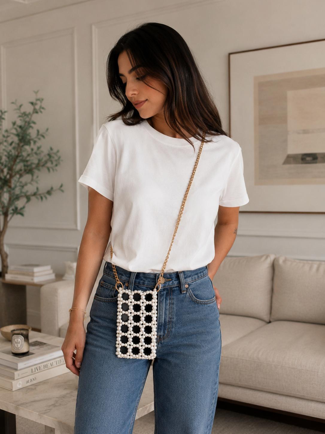 Pearl Sling Mobile Bag