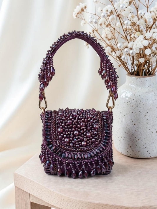 Mini Mauve Party Bag
