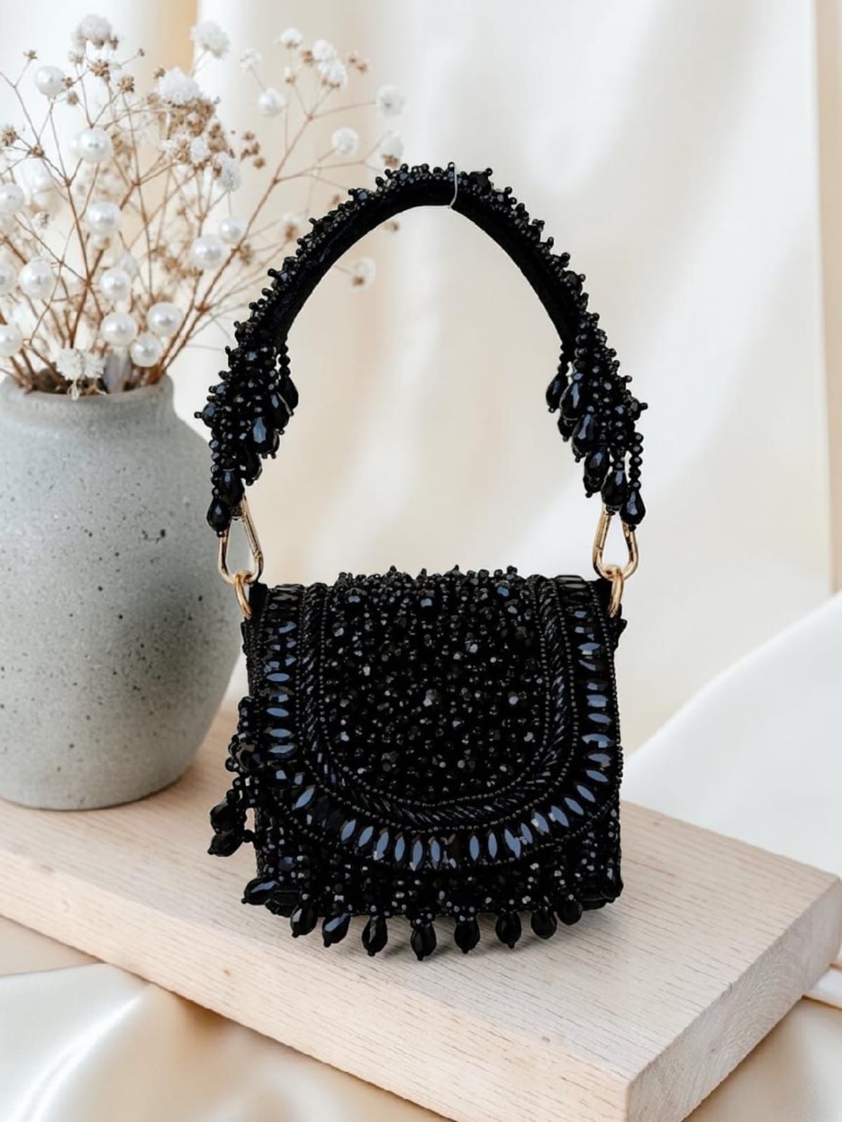 Mini Black Party Bag