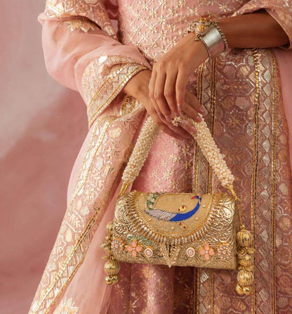 Brass Party Bag for women