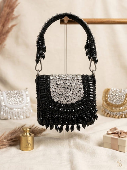 Mini Black Party Bag