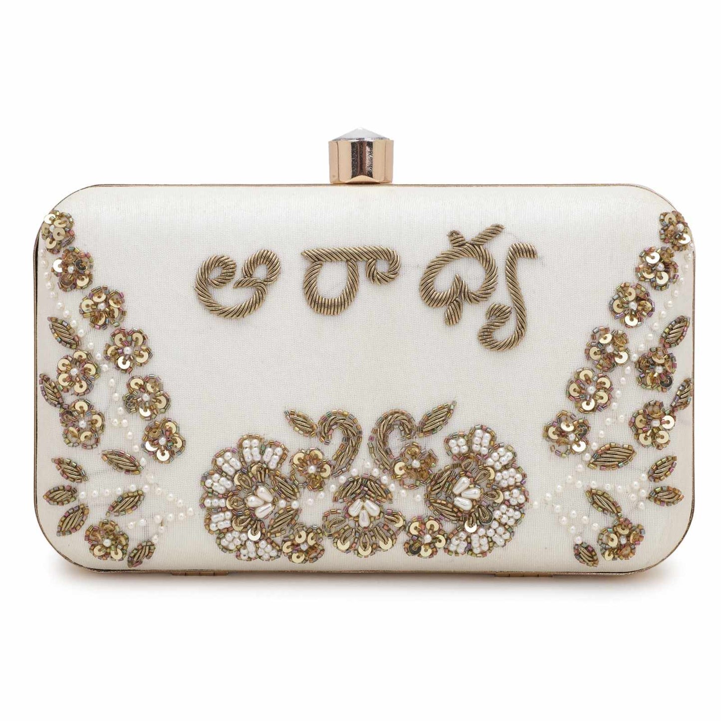 Custom Name Embroidery Clutch – Personalized Designer Clutches for Every Occasion