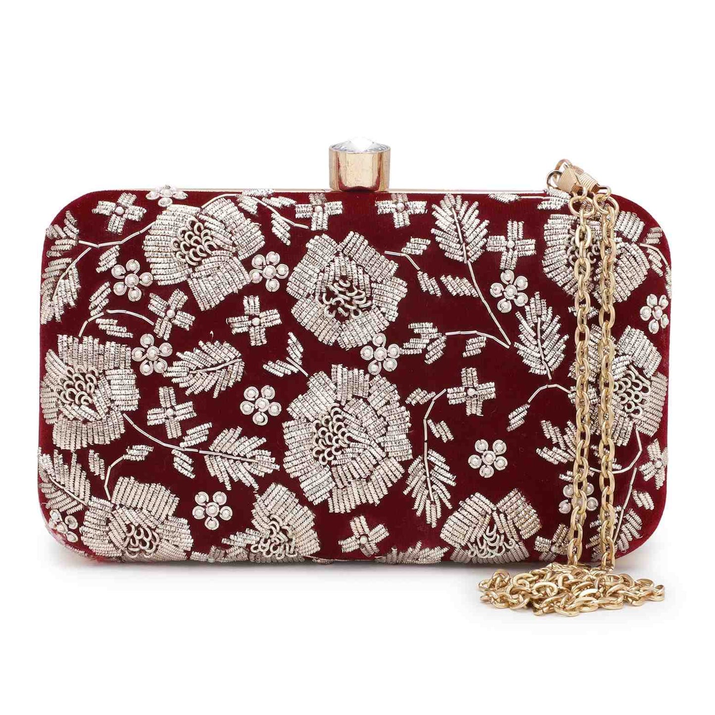 Customised Name Women Wedding Clutch Bag