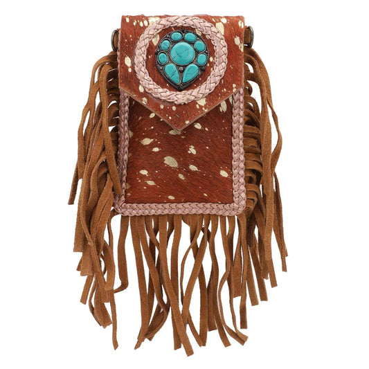 Bohemian Brown Fringe Bag