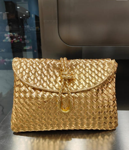 Golden Evening Party Handbag for Women