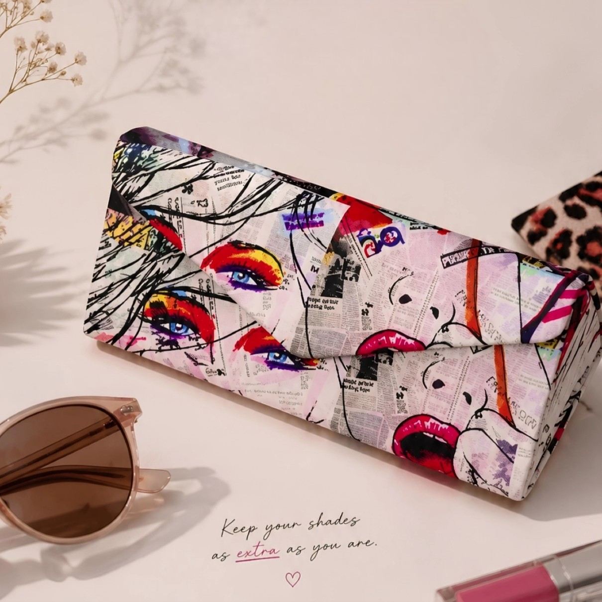 Eyewear Case for Women / Stylish Sunglass Organizer