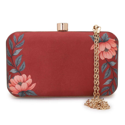 Customised Embroidery Name Highlight Party Clutch