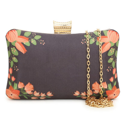 Customised Name Embroidery Highlight Party Clutch