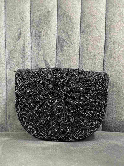 Flora Embroidered Evening Party Handbag