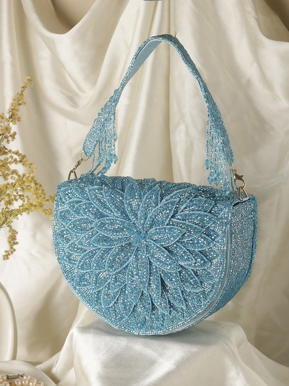 Floral Embroidery Handbag
