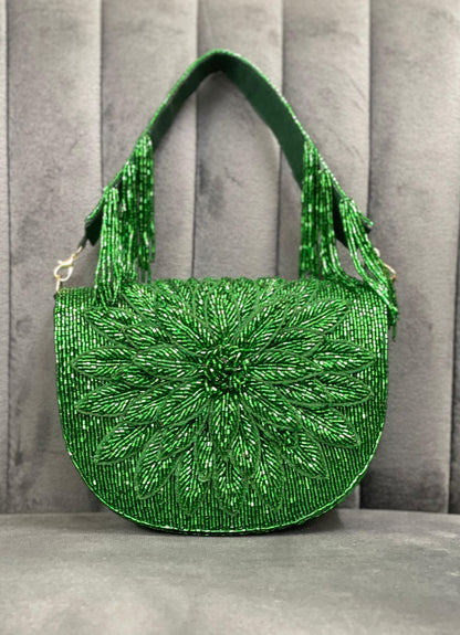 Flora Embroidered Evening Party Handbag