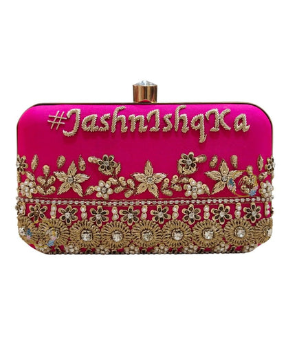 Customised Name Sling Clutch Bag for Women