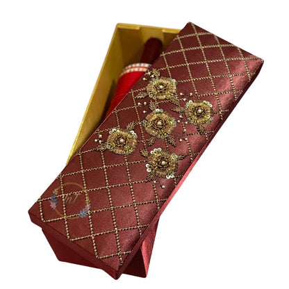 Customised Embroidery Name Chooda Box